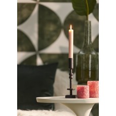 Kandelaar 6x6x23 cm KABIRA mat zwart (6 pieces) Kandelaar 6x6x23 cm KABIRA mat zwart (6 pieces)