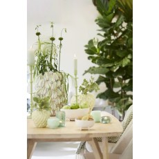 Kandelaar 145x46 cm YAIRA glans licht groen (4 pieces) Kandelaar 145x46 cm YAIRA glans licht groen (4 pieces)