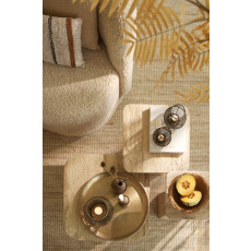 Schaal 48 cm ADANNA mat licht goud (5 pieces) Schaal 48 cm ADANNA mat licht goud (5 pieces)