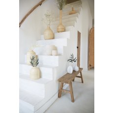 Windlicht 19x20 cm SISCO jute wit (4 pieces) Windlicht 19x20 cm SISCO jute wit (4 pieces)