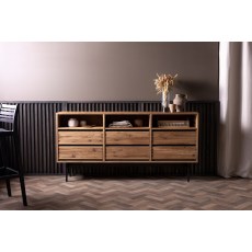 Archive Sideboard with 6 Drawers & 3 Shelves Archive Sideboard with 6 Drawers & 3 Shelves