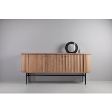 Velvet Sideboard with 3 Doors