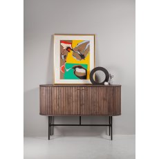 Velvet Sideboard with 2 Doors