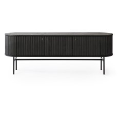 Velvet HIFI Sideboard with 3 Doors with Plug for Wires Velvet HIFI Sideboard with 3 Doors with Plug for Wires