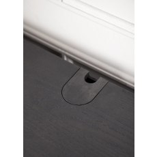 Velvet HIFI Sideboard with 3 Doors with Plug for Wires Velvet HIFI Sideboard with 3 Doors with Plug for Wires