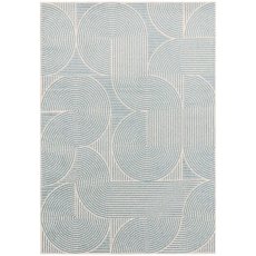 Muse Blue Swirl Rug