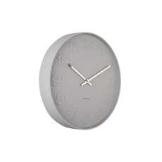 Mr Grey Numbers Wall Clock