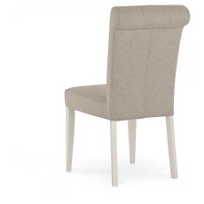 Montreux Soft Grey Upholstered Chair - Pebble Grey Fabric