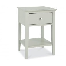 Ashby Soft Grey 1 Drawer Nightstand Ashby Soft Grey 1 Drawer Nightstand