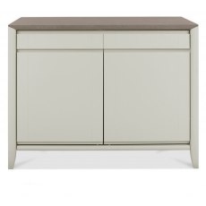 Bergen Grey Washed Oak & Soft Grey Narrow Sideboard