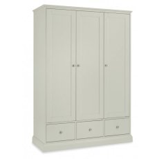 Ashby Soft Grey Triple Wardrobe Ashby Soft Grey Triple Wardrobe