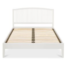 Ashby White Slatted Bedstead Small Double