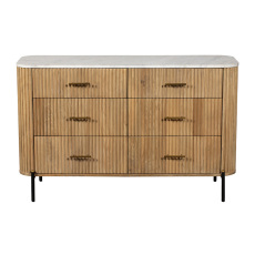 Reed 6 Drawer Wide Chest