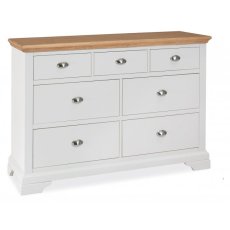 Hampstead Two Tone 3+4 Drawer Chest Hampstead Two Tone 3+4 Drawer Chest