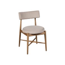 Flora Dining Chair (Grey) Pair