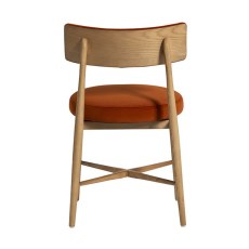 Flora Dining Chair (Orange) Pair