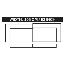 Callum 2.5 Seater Static Sofa Callum 2.5 Seater Static Sofa