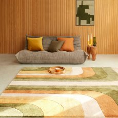 Romy Rug - 02 Retro Green GRS