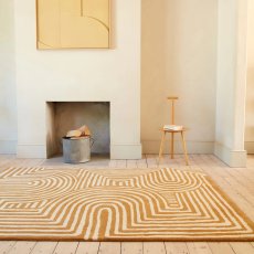 Reef Rug - RF28 Curve Ochre