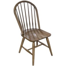 Sofia Spindle Back Dining Chair (Rustic Brown)
