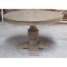 Pippa Round Dining Table with New Leg - 160cm