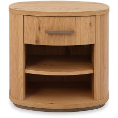Vega Oak 1 Drawer Locker