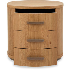 Vega Oak 3 Drawer Locker