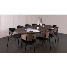 Amelia Oval Extendable Dining Table