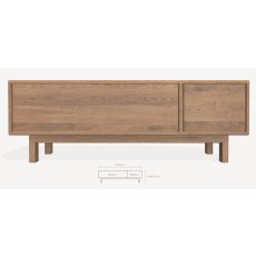 Options HIFI Sideboard 2 Sections