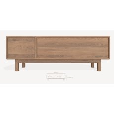 Options HIFI Sideboard 2 Sections