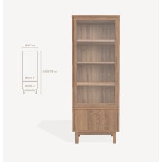 Options 1 Section Vitrine