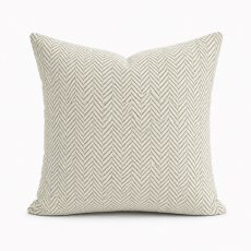F+H Studio Chevron Avocado Cushion 45 x 45cm