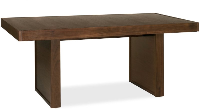 Akita Walnut 6 Seater Panel Table Akita Walnut 6 Seater Panel Table