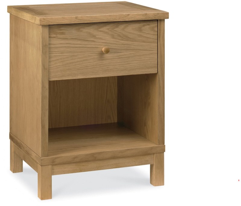 Atlanta Oak 1 Drawer Nightstand Atlanta Oak 1 Drawer Nightstand