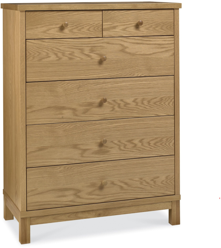 Atlanta Oak 4+2 Drawer Chest Atlanta Oak 4+2 Drawer Chest