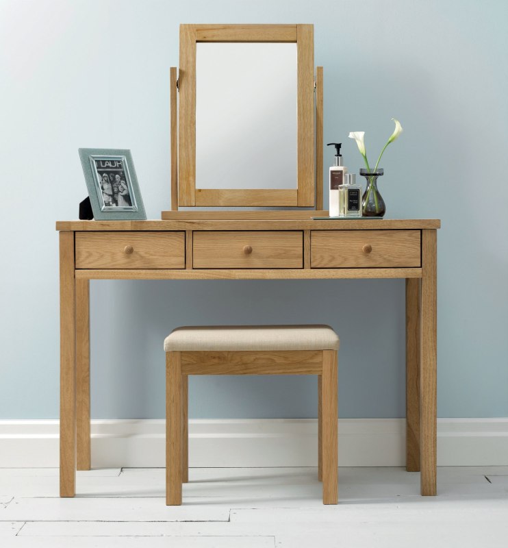 Atlanta Oak Dressing Table Atlanta Oak Dressing Table