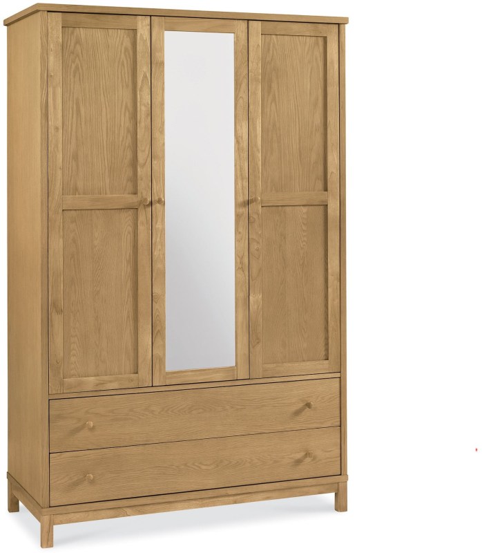 Atlanta Oak Triple Wardrobe Atlanta Oak Triple Wardrobe