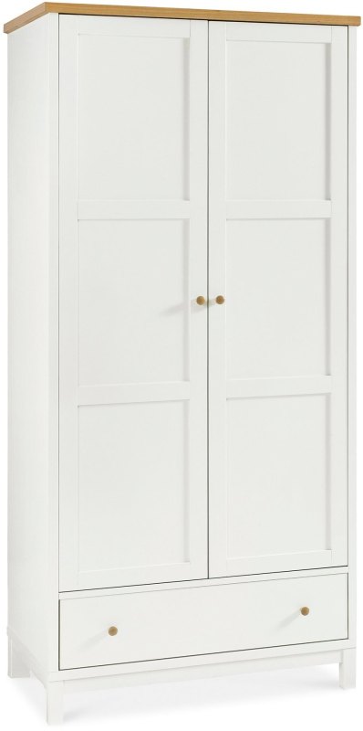 Atlanta Two Tone Double Wardrobe Atlanta Two Tone Double Wardrobe