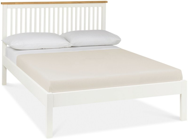 Atlanta Two Tone Low Footend Bedstead Double 135cm Atlanta Two Tone Low Footend Bedstead Double 135cm