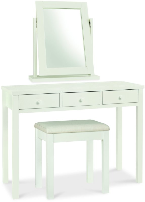 Atlanta White Dressing Table Set Atlanta White Dressing Table Set