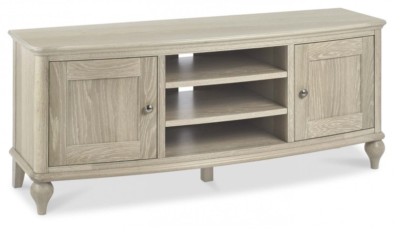 Bordeaux Chalk Oak Wide Tv Unit Bordeaux Chalk Oak Wide Tv Unit