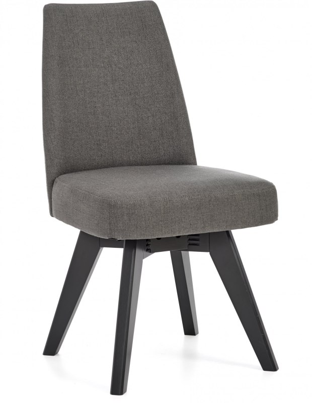 Brunel Gunmetal Upholstered Swivel Chair - Cold Steel (Pair) Brunel Gunmetal Upholstered Swivel Chair - Cold Steel (Pair)