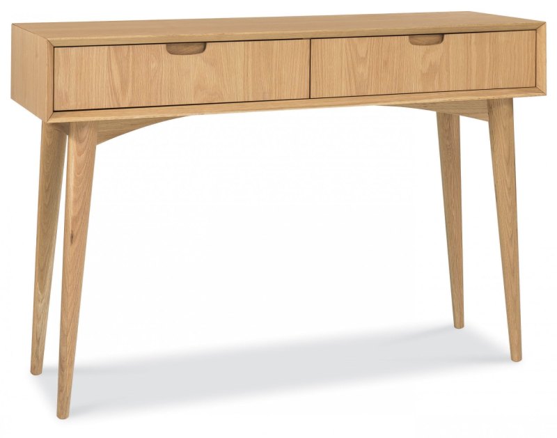 Oslo Oak Console Table With Drawer Oslo Oak Console Table With Drawer