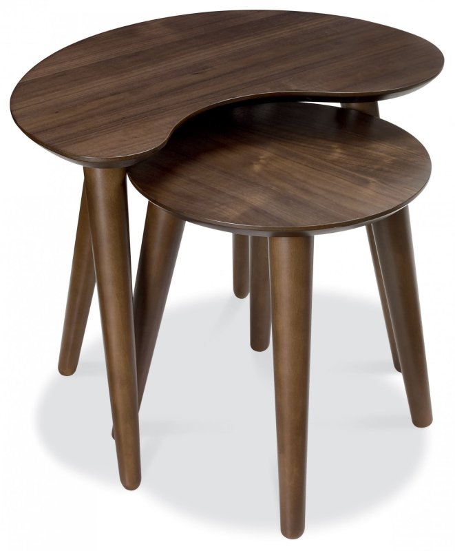 Oslo Walnut Nest Of Lamp Tables Oslo Walnut Nest Of Lamp Tables