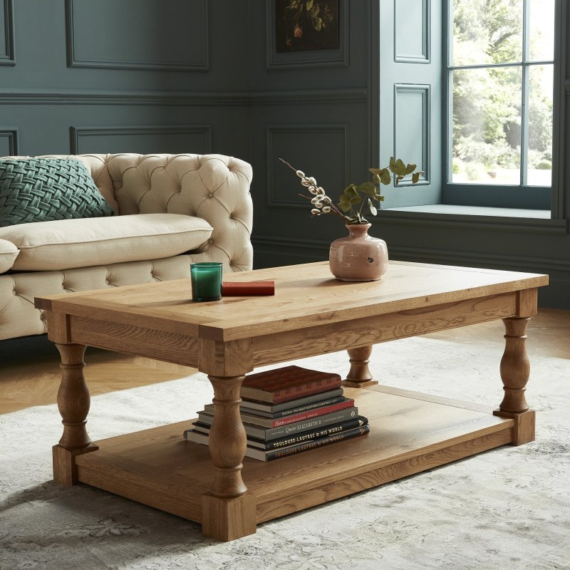 Westbury Rustic Oak Coffee Table Westbury Rustic Oak Coffee Table