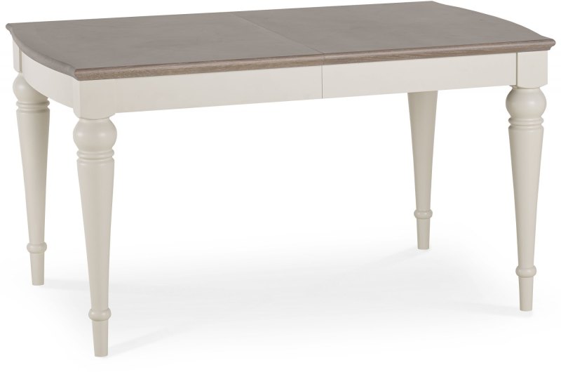 Montreux 4-6 Ext. Grey Washed Oak & Soft Grey Table Montreux 4-6 Ext. Grey Washed Oak & Soft Grey Table