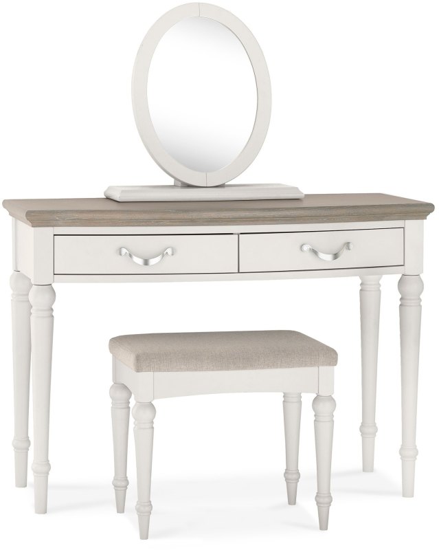 Ashley Grey Washed Oak & Soft Grey Dressing Table Ashley Grey Washed Oak & Soft Grey Dressing Table