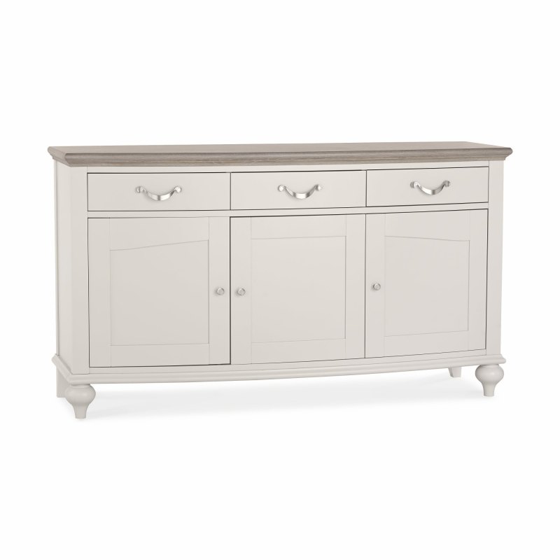 Ashley Grey Washed Oak & Soft Grey Wide Sideboard Ashley Grey Washed Oak & Soft Grey Wide Sideboard