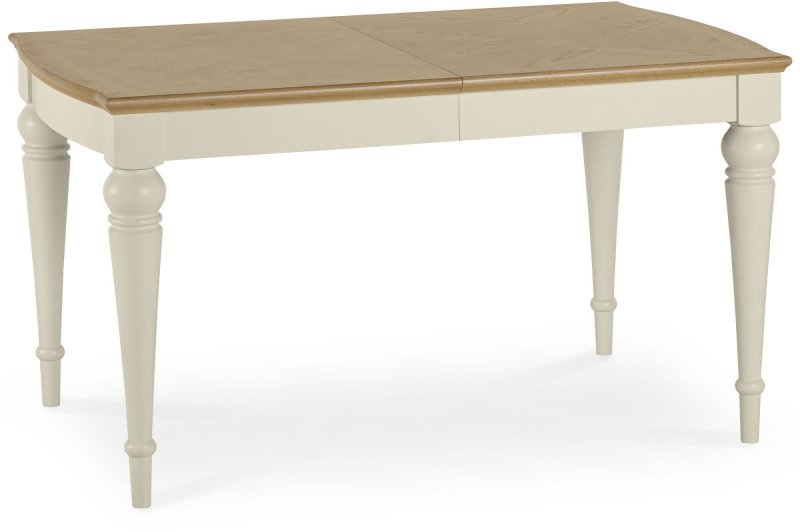 Ashley Pale Oak & Antique White 4-6 Extension Table Ashley Pale Oak & Antique White 4-6 Extension Table