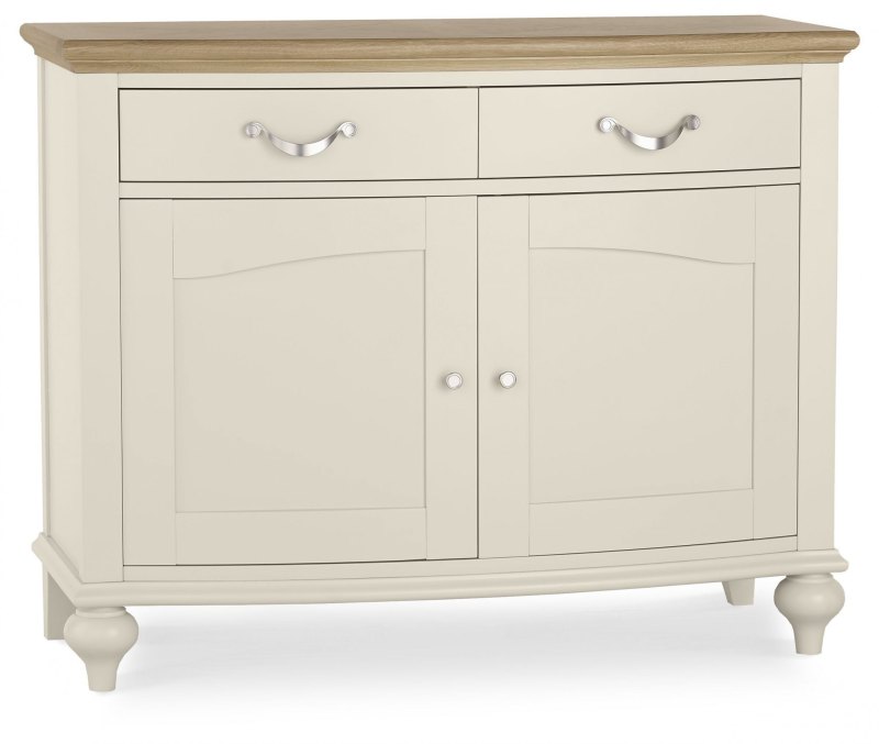 Ashley Pale Oak & Antique White Narrow Sideboard Ashley Pale Oak & Antique White Narrow Sideboard